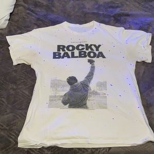 ROCKY BALBOA SHIRT WHITE MEDIUM